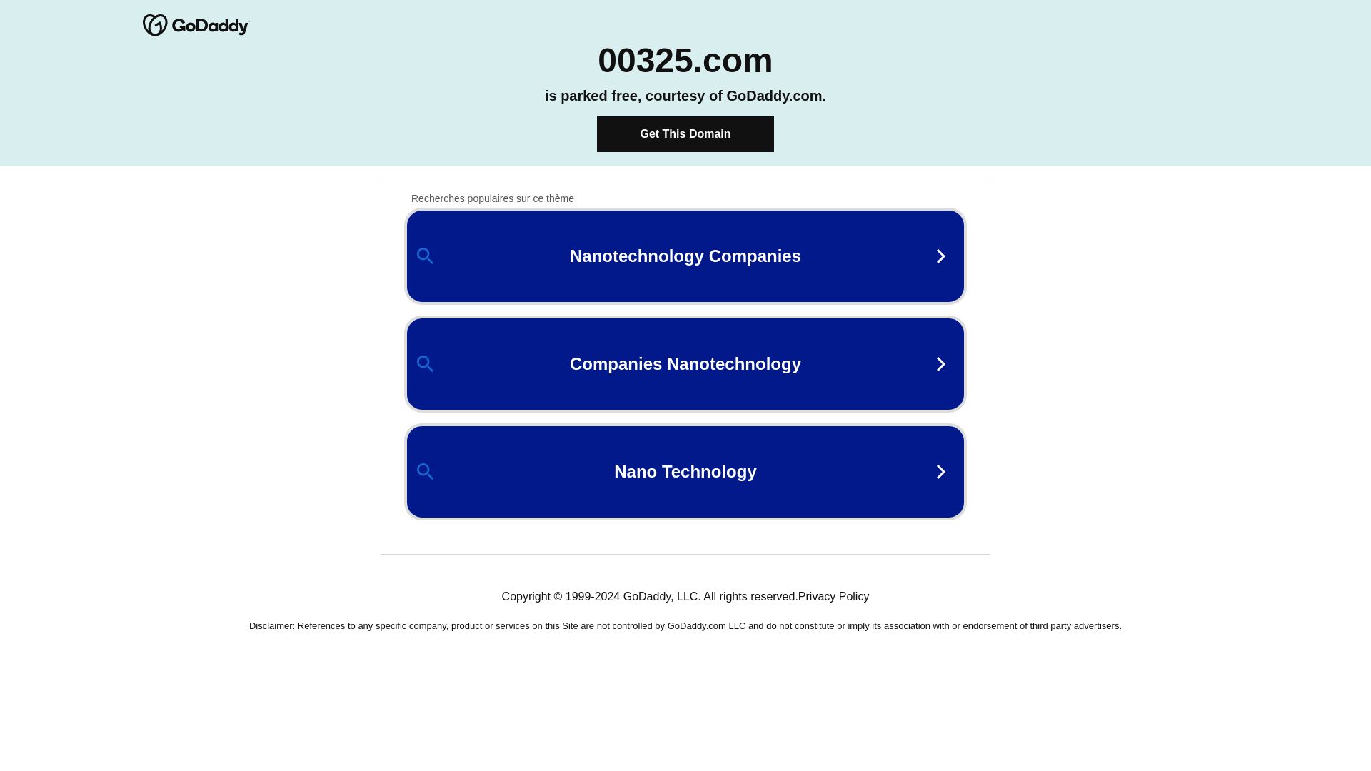 État du site web 00325.com est   EN LIGNE