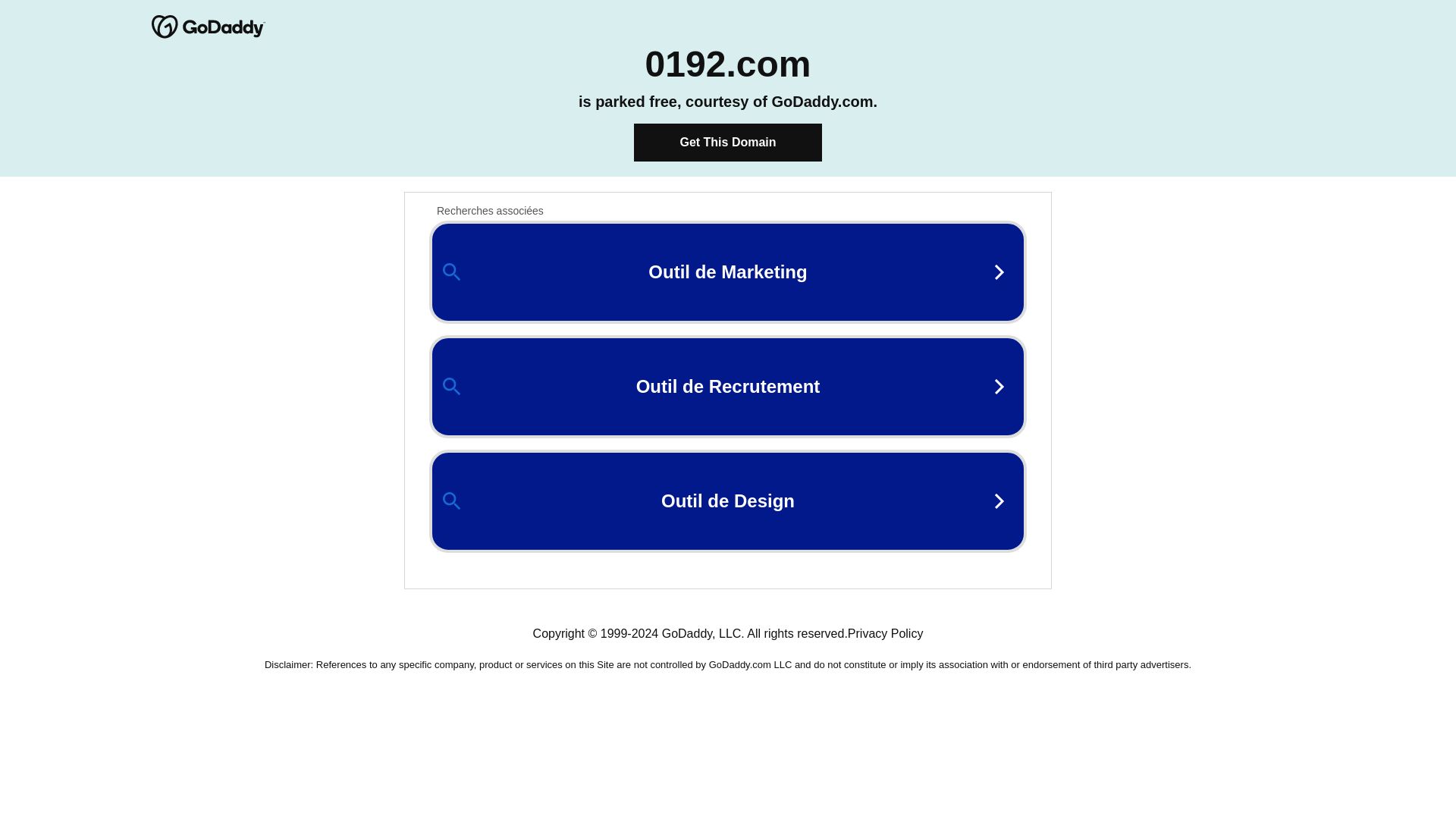 État du site web 0192.com est   EN LIGNE