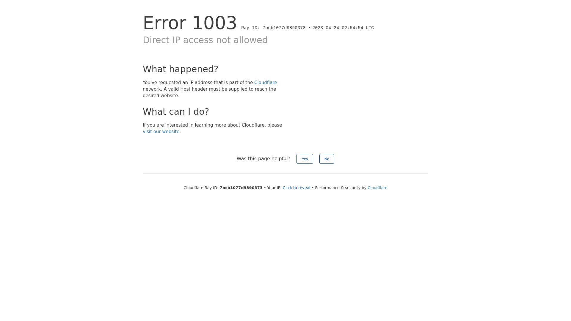 État du site web 104.20.173.188 est   EN LIGNE