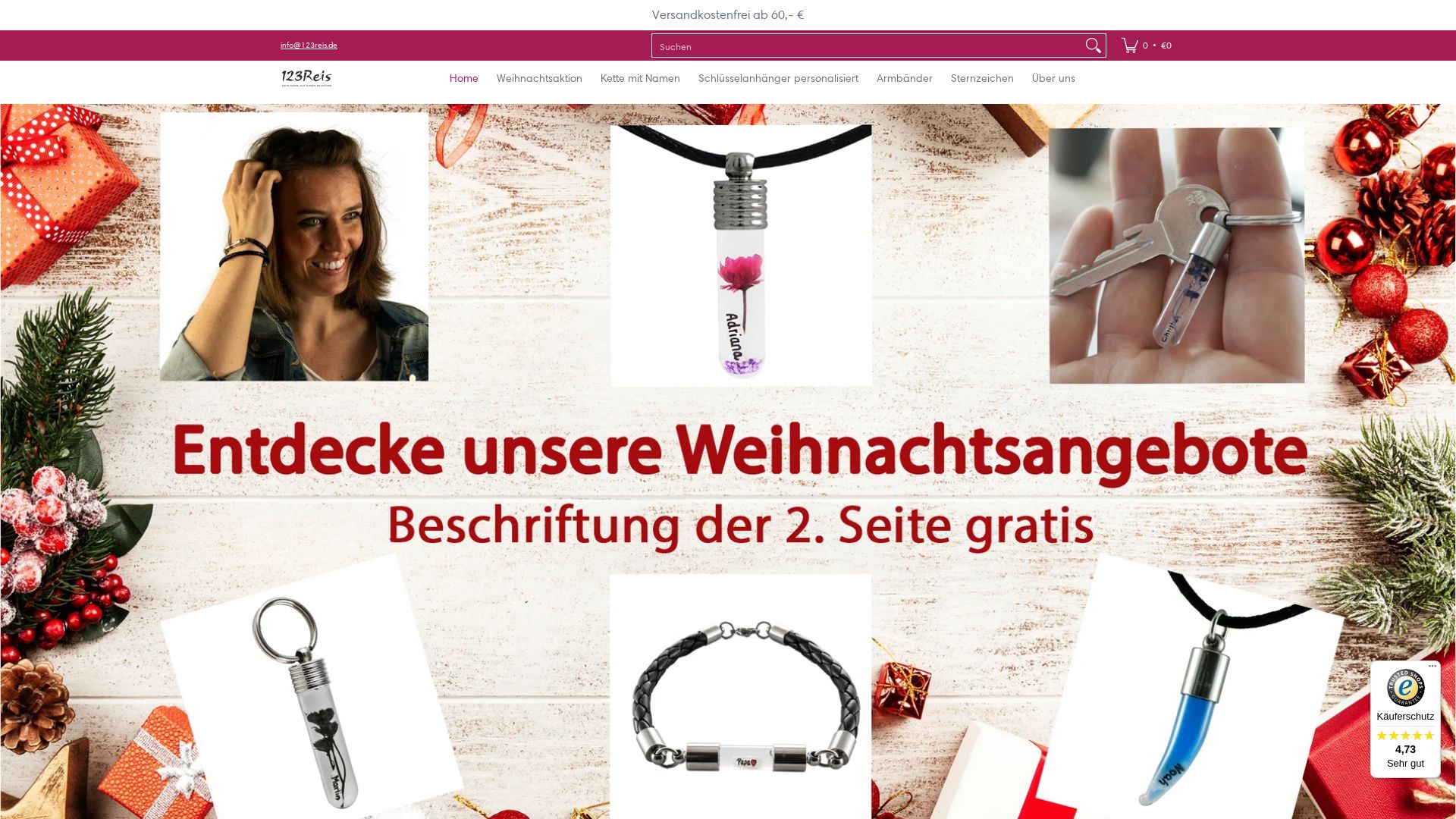 État du site web 123reis.de est   EN LIGNE