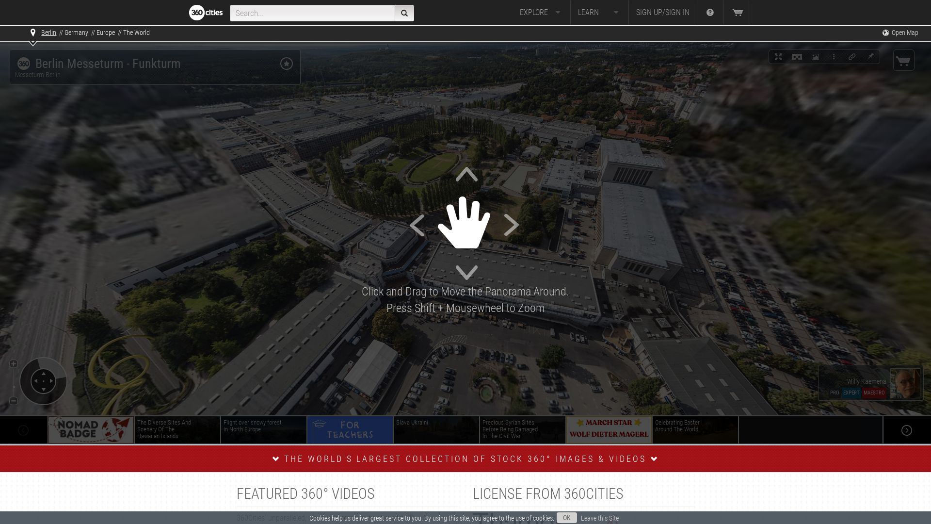 État du site web 360cities.net est   EN LIGNE