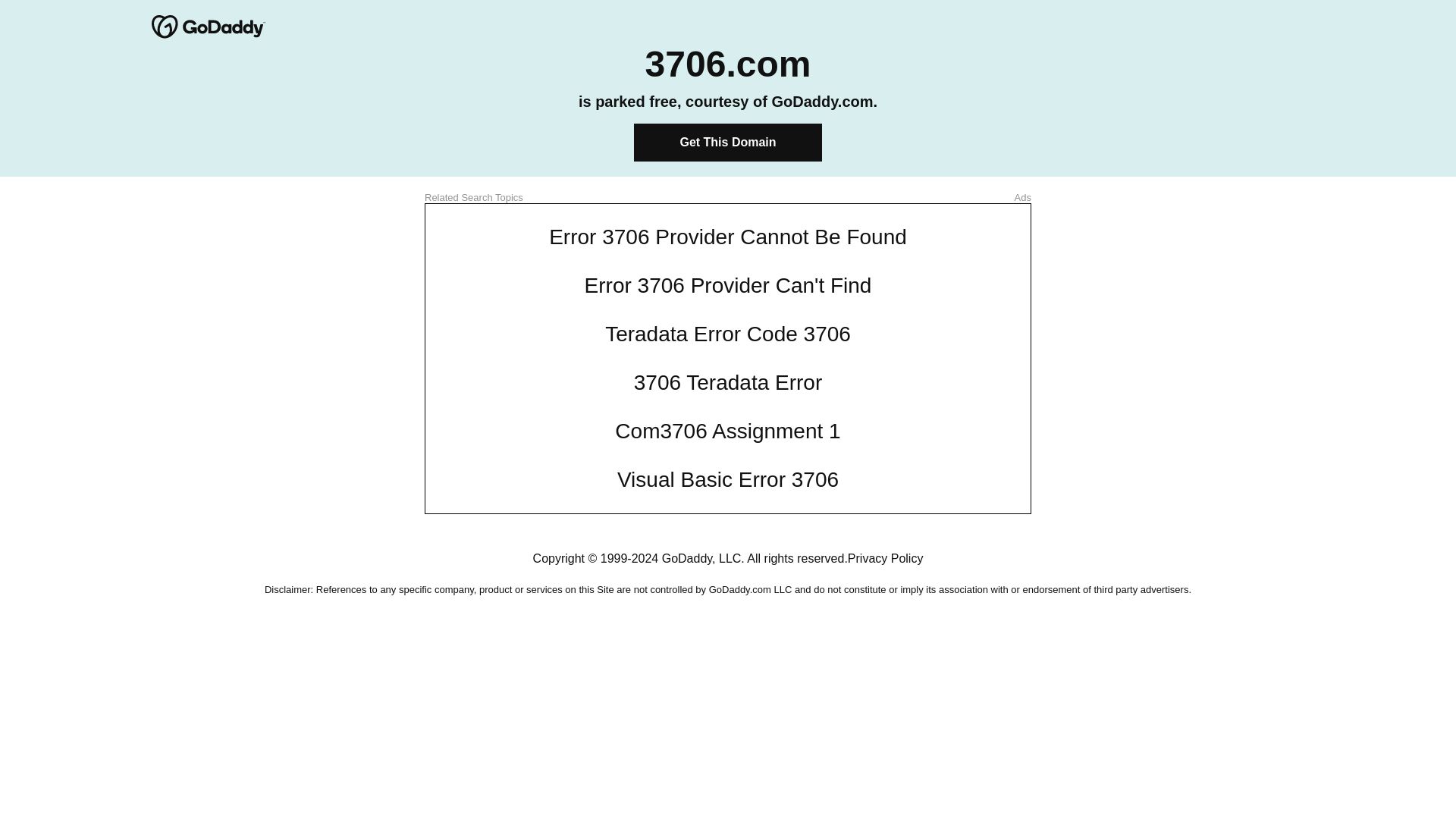 État du site web 3706.com est   EN LIGNE