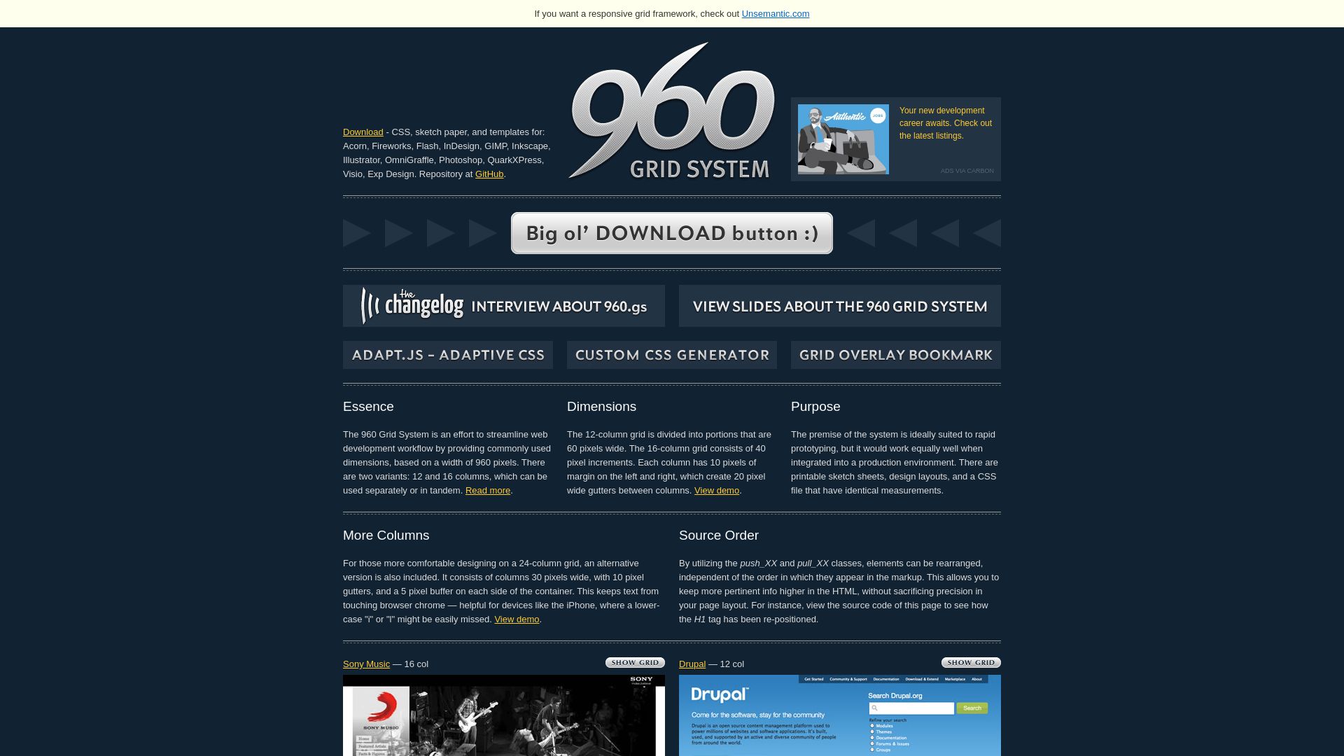 État du site web 960.gs est   EN LIGNE