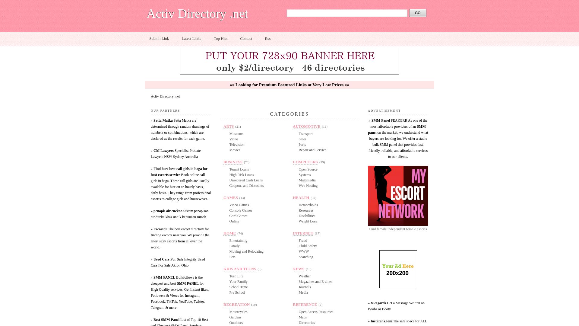 État du site web activdirectory.net est   EN LIGNE
