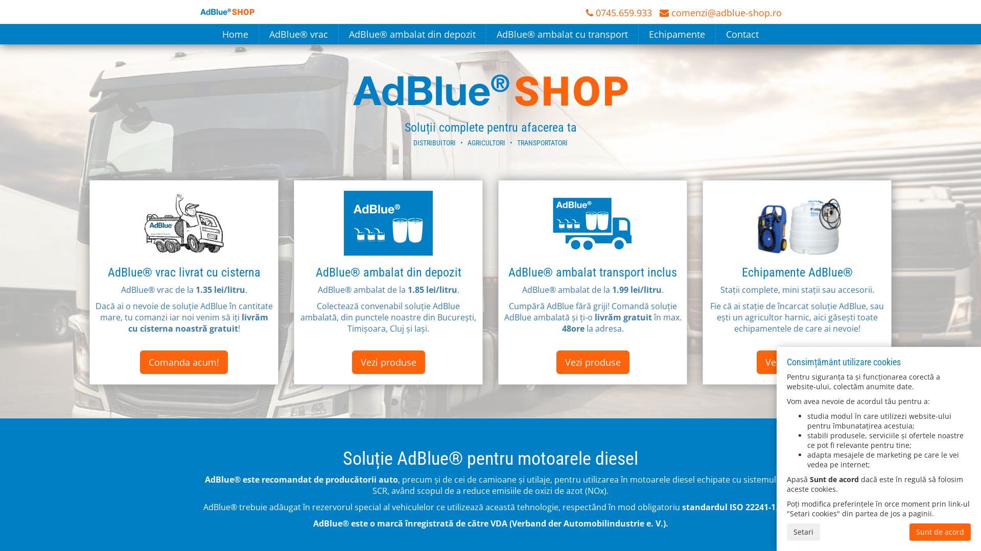 État du site web adblue-shop.ro est   EN LIGNE