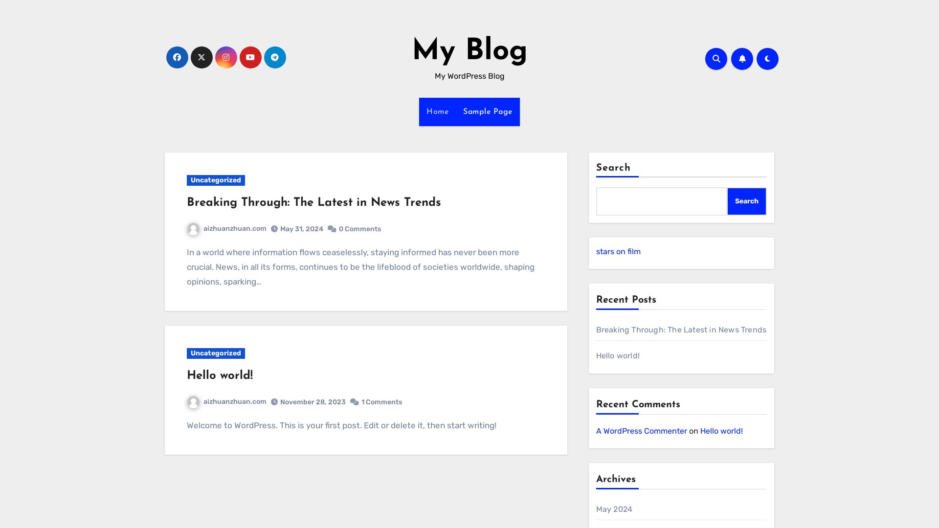 État du site web aizhuanzhuan.com est   EN LIGNE