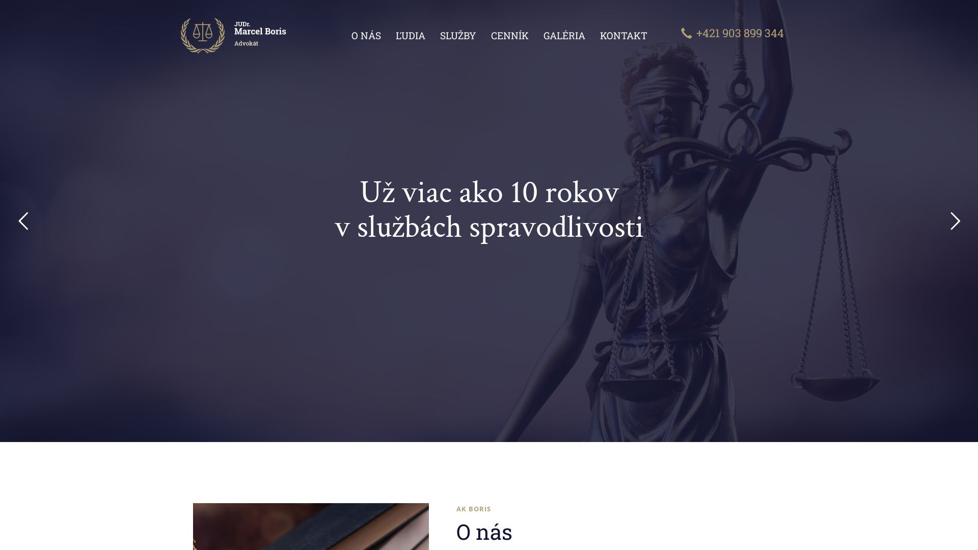État du site web akboris.sk est   EN LIGNE