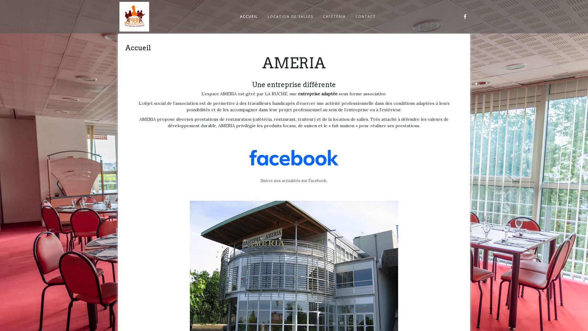 État du site web ameria-82.fr est   EN LIGNE