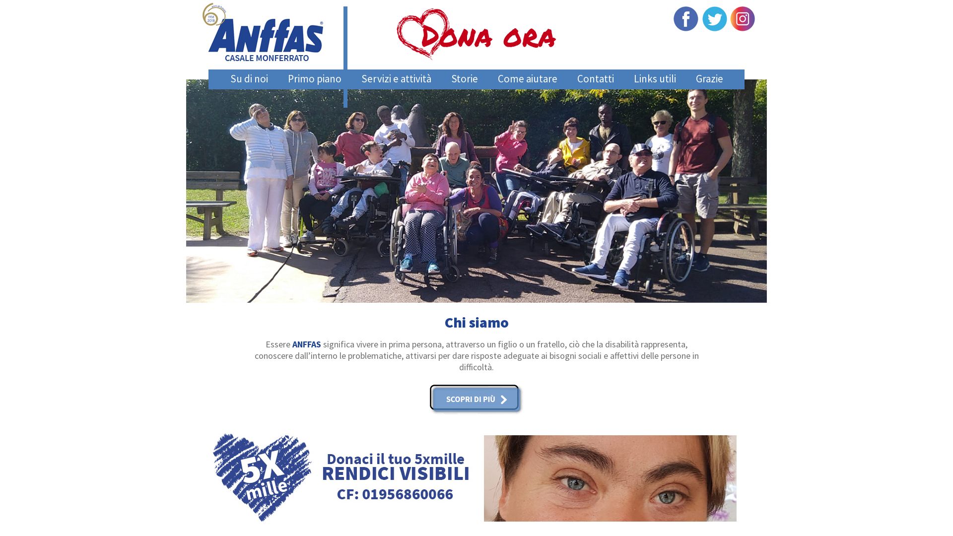 État du site web anffas-casale.it est   EN LIGNE