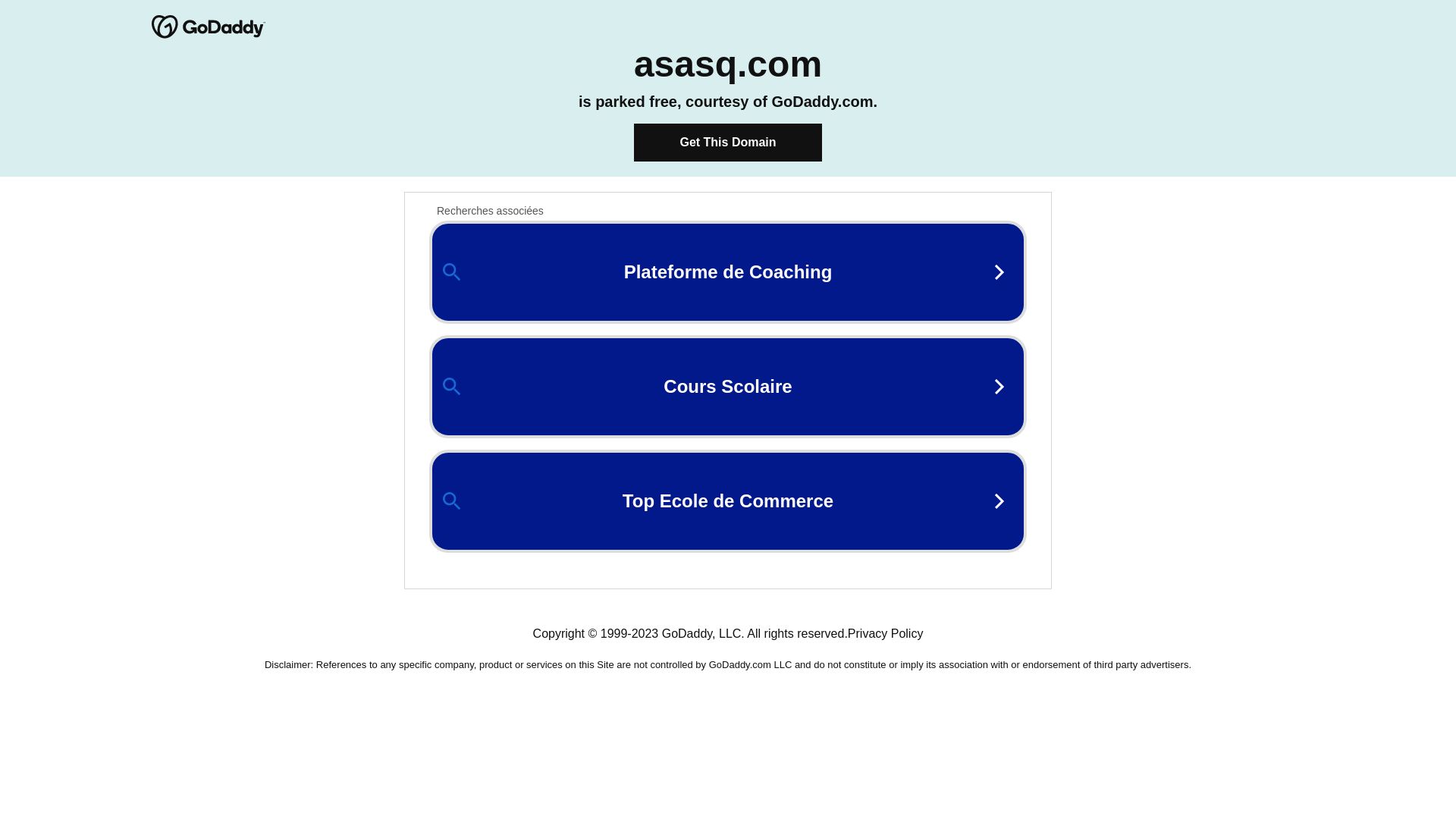 État du site web asasq.com est   EN LIGNE