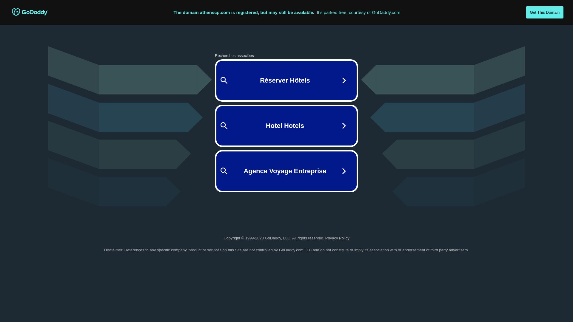 État du site web athenscp.com est   EN LIGNE