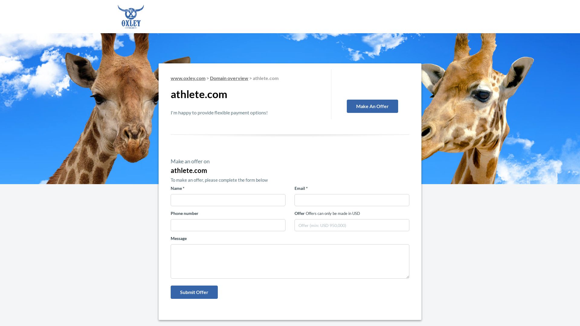 État du site web athlete.com est   EN LIGNE