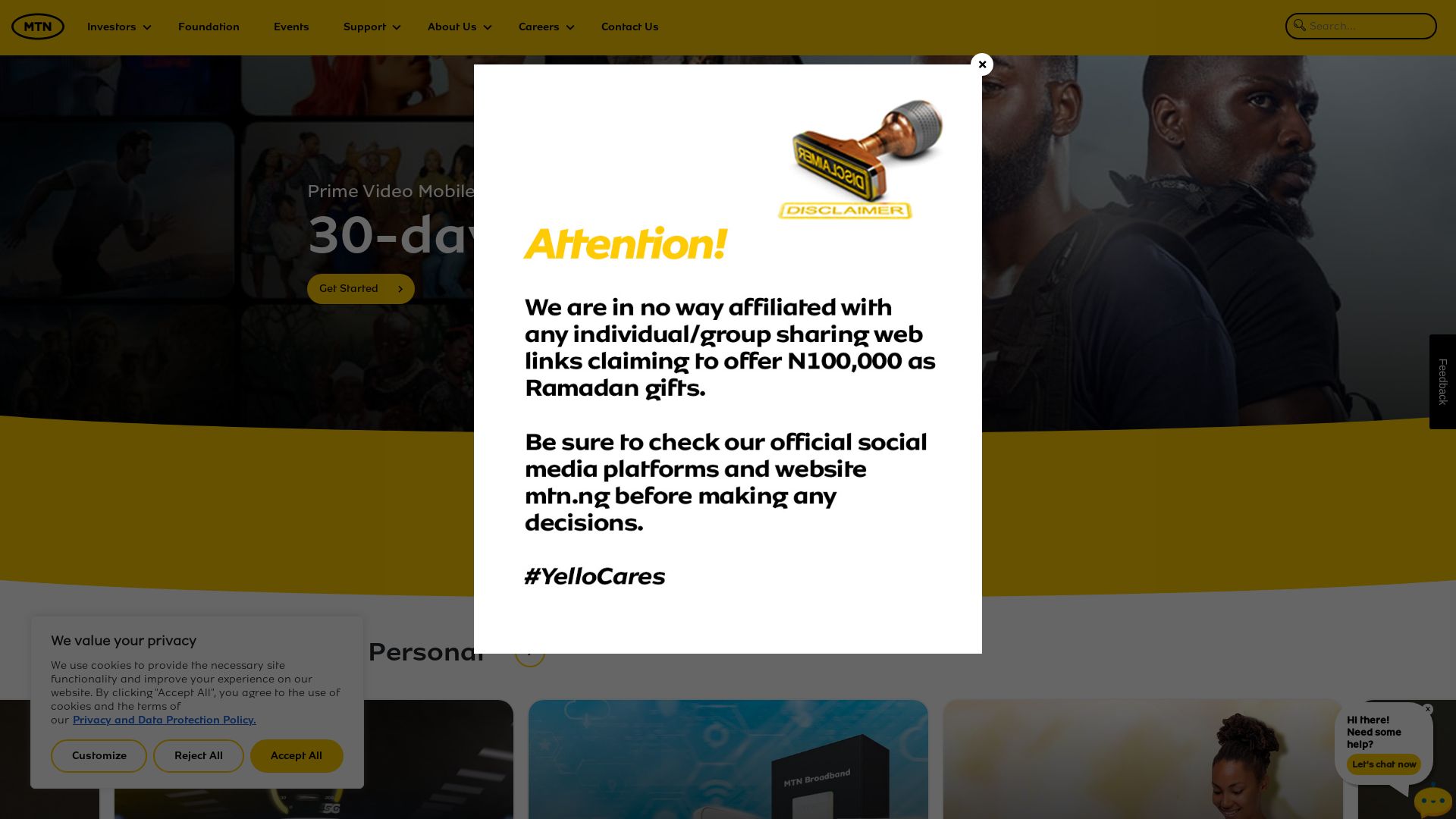 État du site web auth.mtnonline.com est   EN LIGNE
