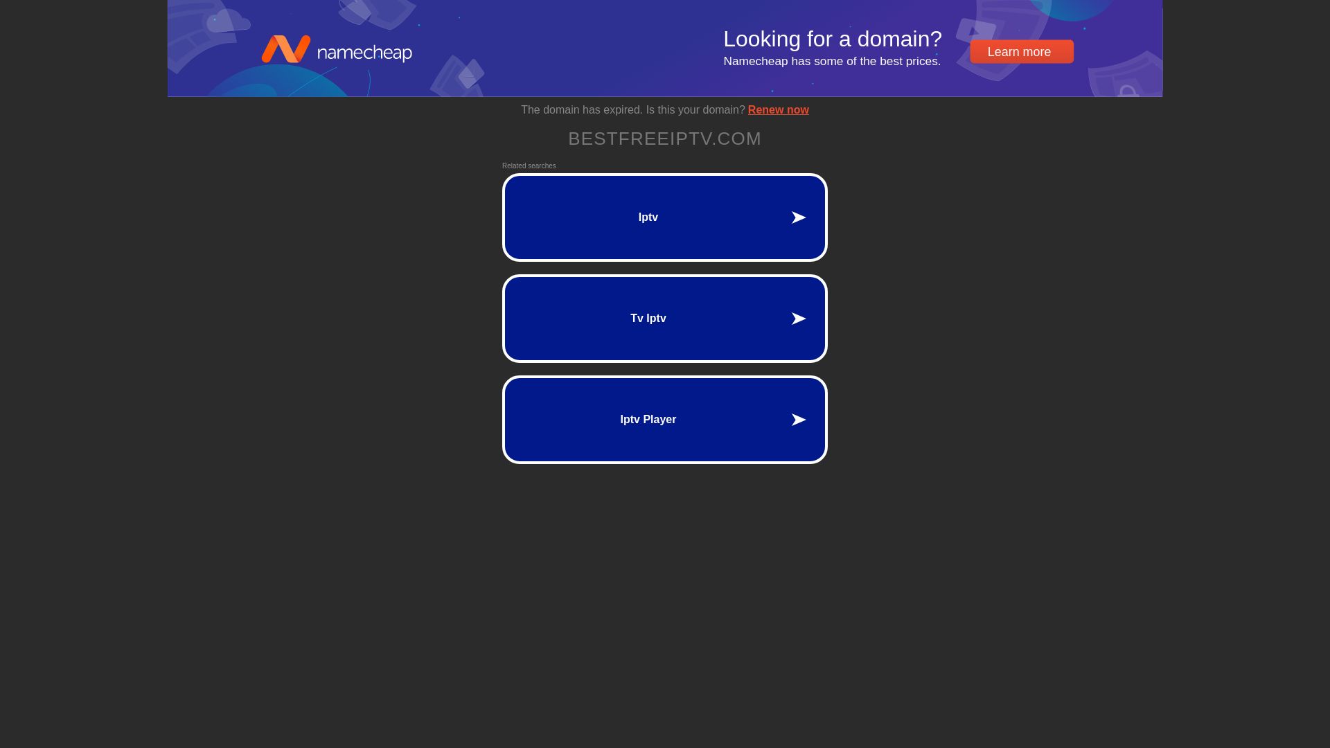 État du site web bestfreeiptv.com est   EN LIGNE