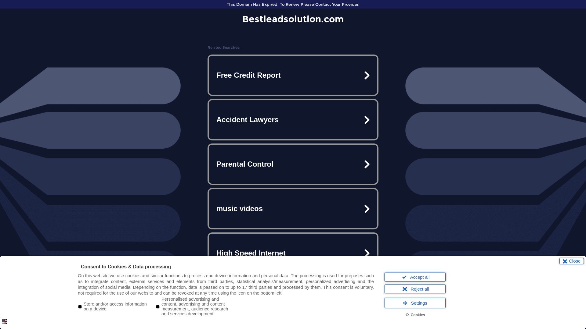 État du site web bestleadsolution.com est   EN LIGNE