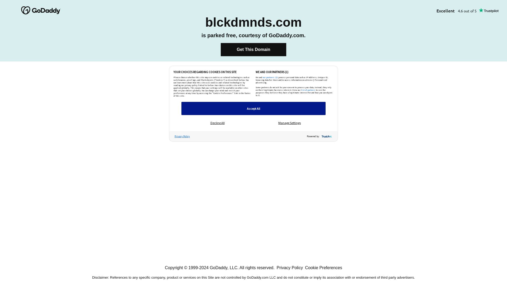 État du site web blckdmnds.com est   EN LIGNE