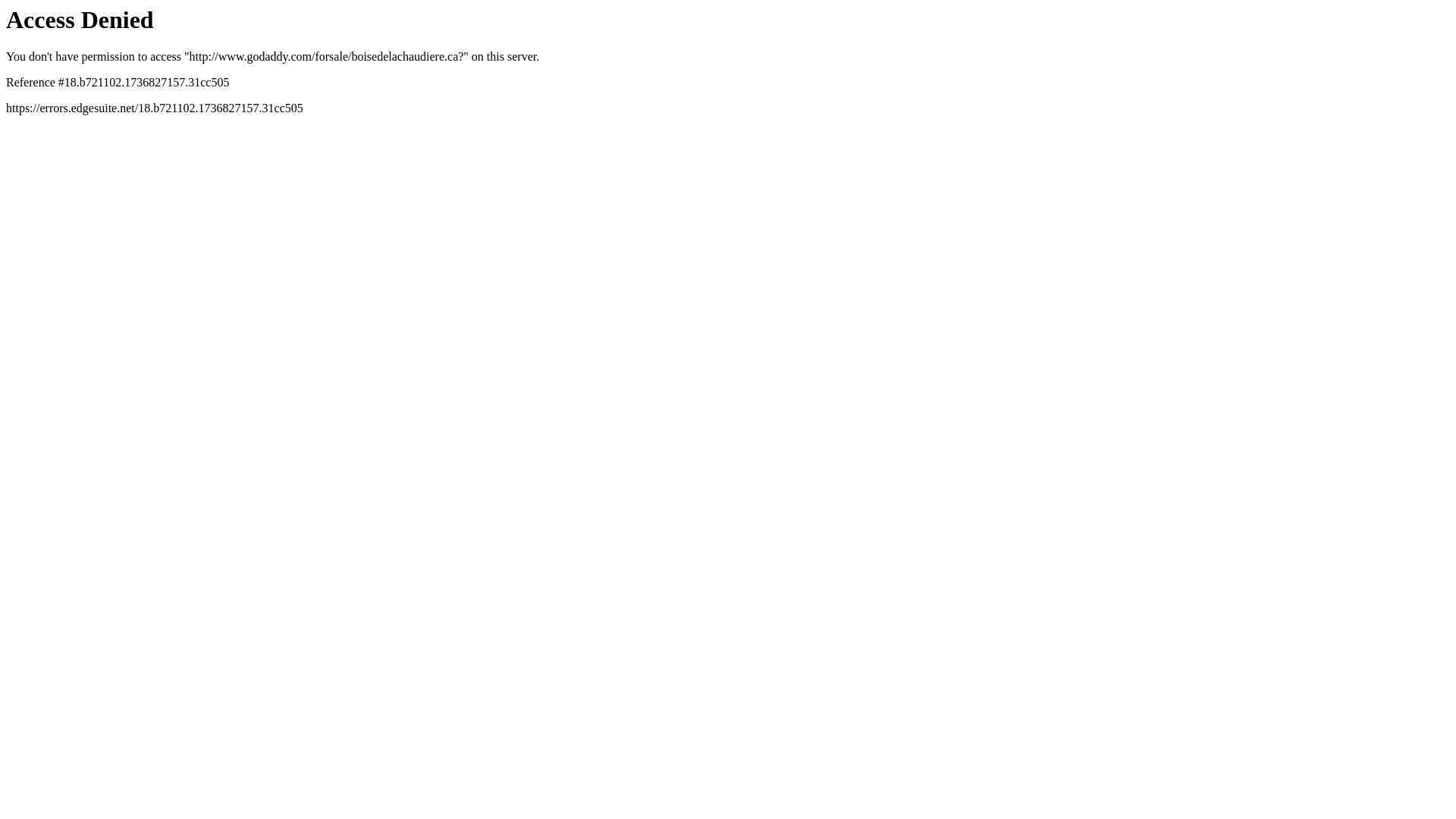 État du site web boisedelachaudiere.ca est   EN LIGNE