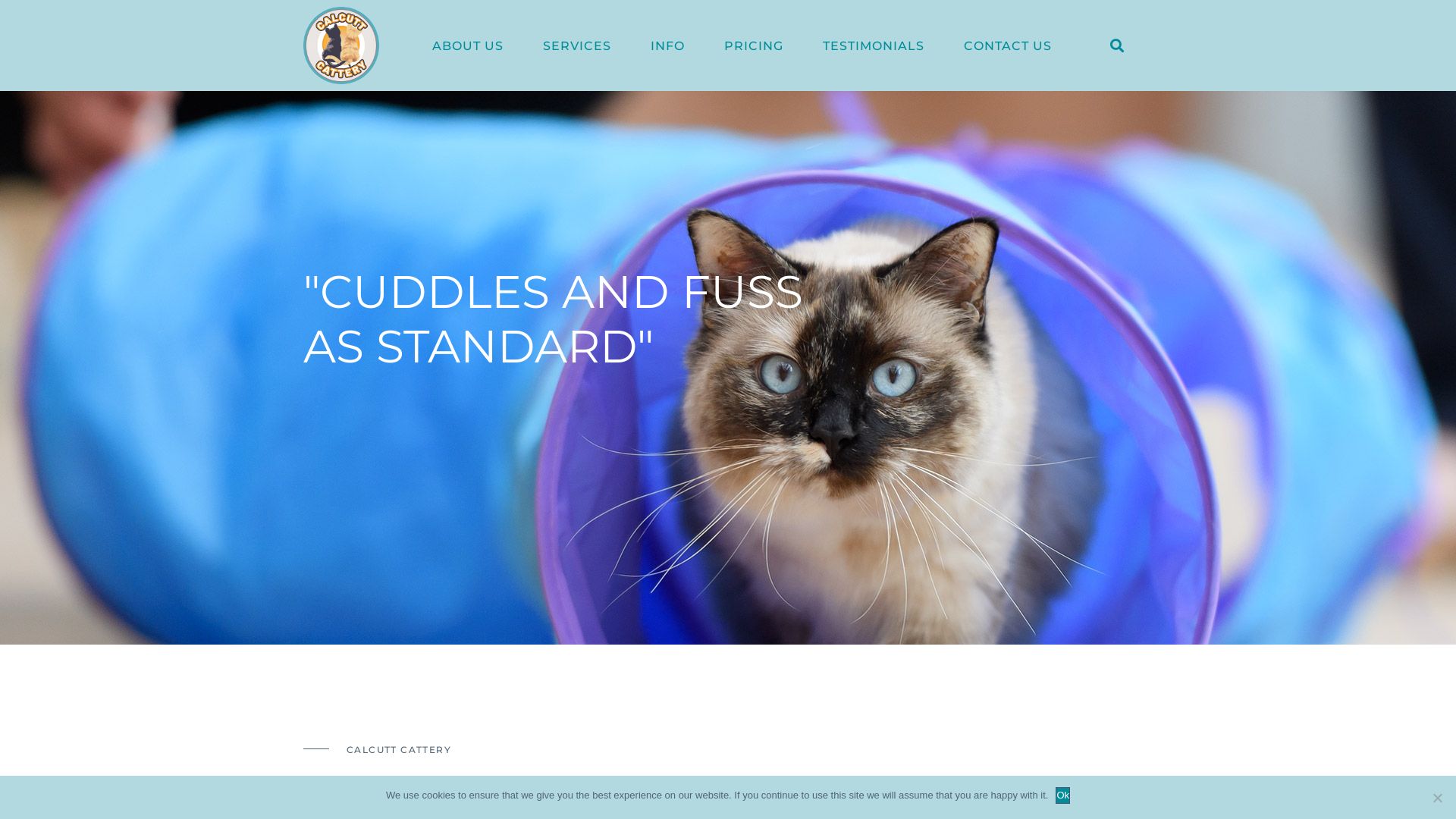 État du site web calcutt-cattery.co.uk est   EN LIGNE