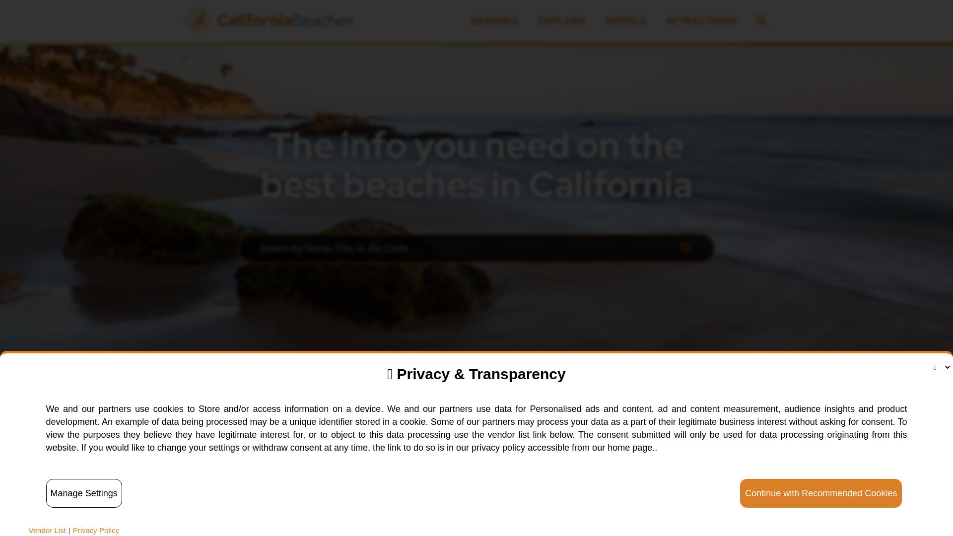 État du site web californiabeaches.com est   EN LIGNE