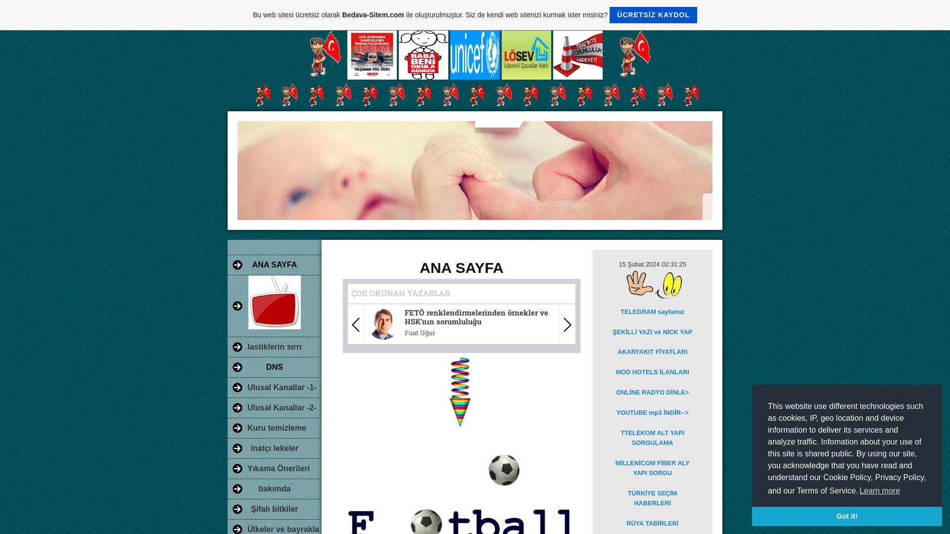 État du site web cekmen.tr.gg est   EN LIGNE
