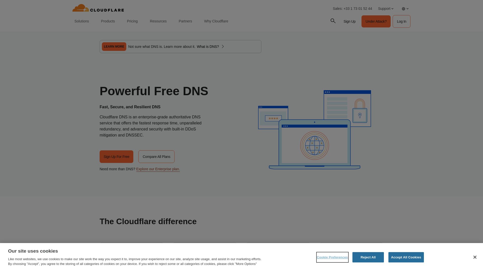 État du site web christina.ns.cloudflare.com est   EN LIGNE