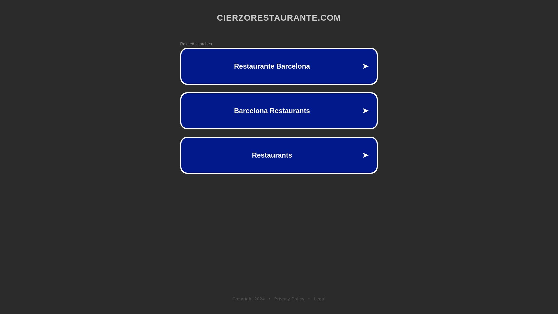État du site web cierzorestaurante.com est   EN LIGNE