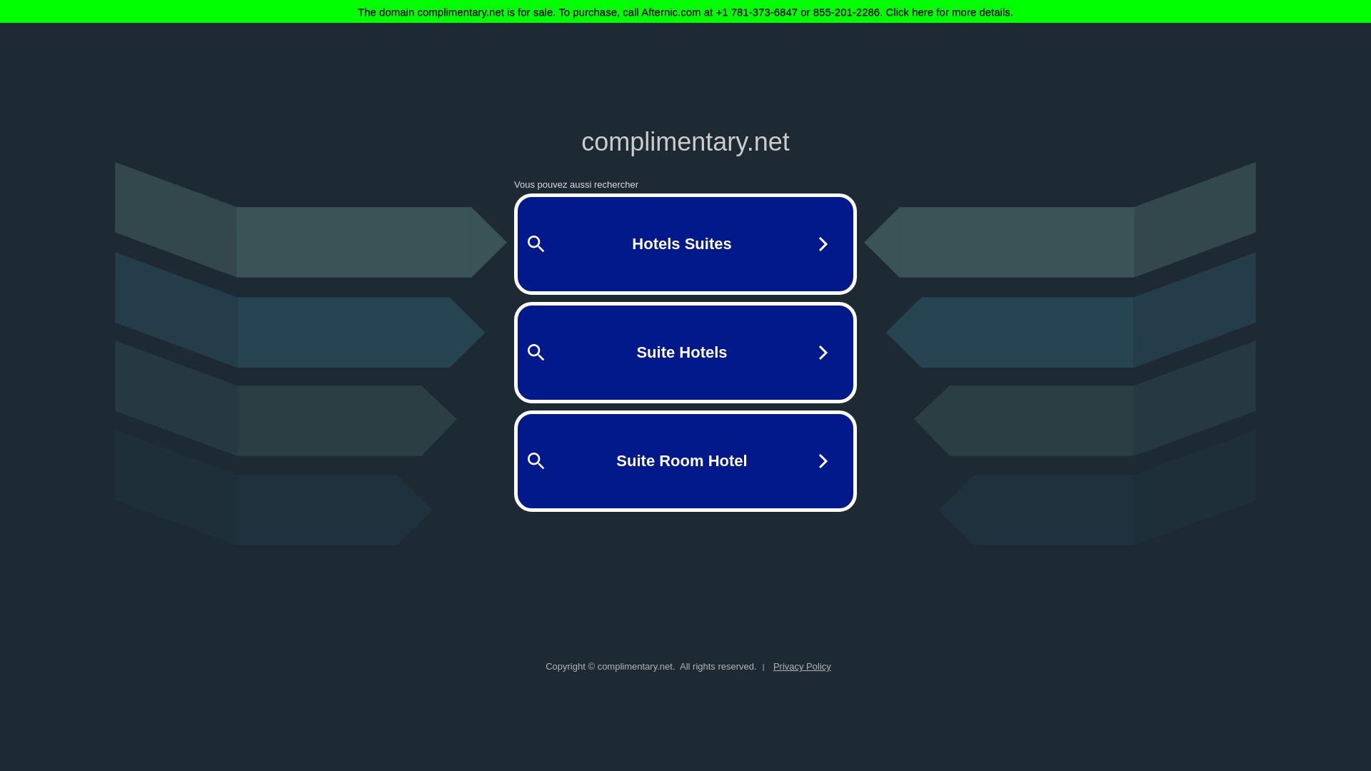 État du site web complimentary.net est   EN LIGNE