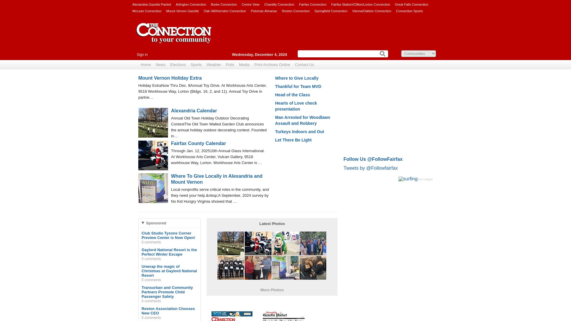 État du site web connectionnewspapers.com est   EN LIGNE