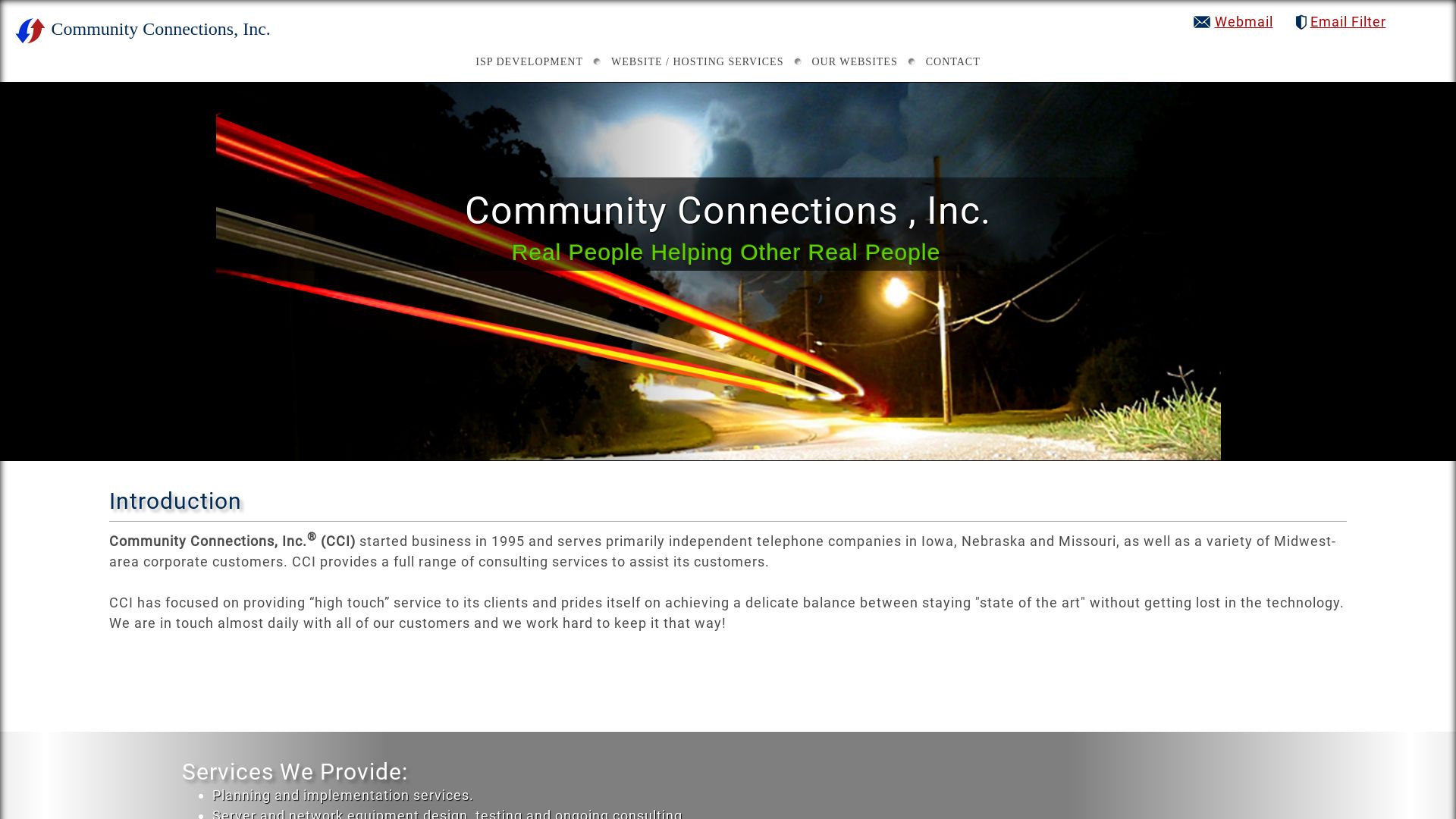État du site web connections.net est   EN LIGNE