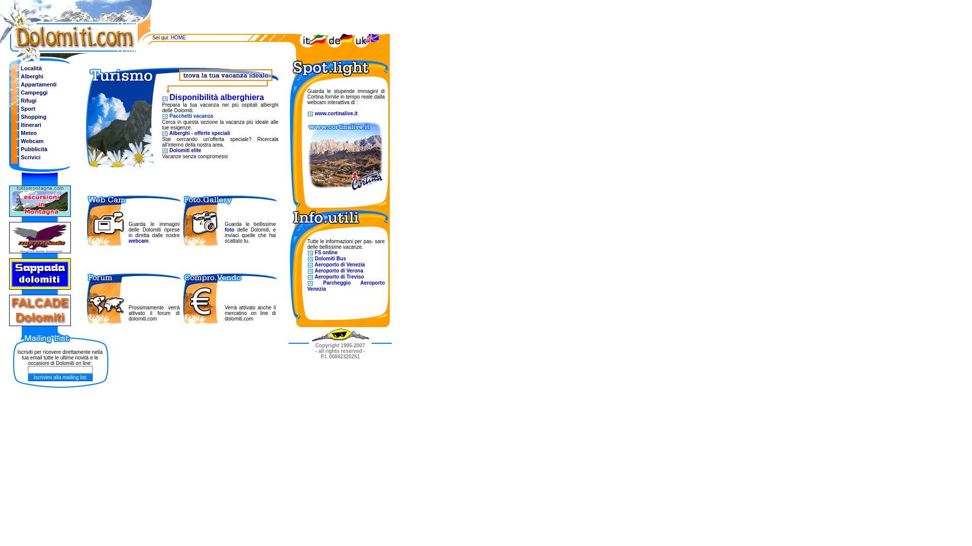 État du site web country.net est   EN LIGNE