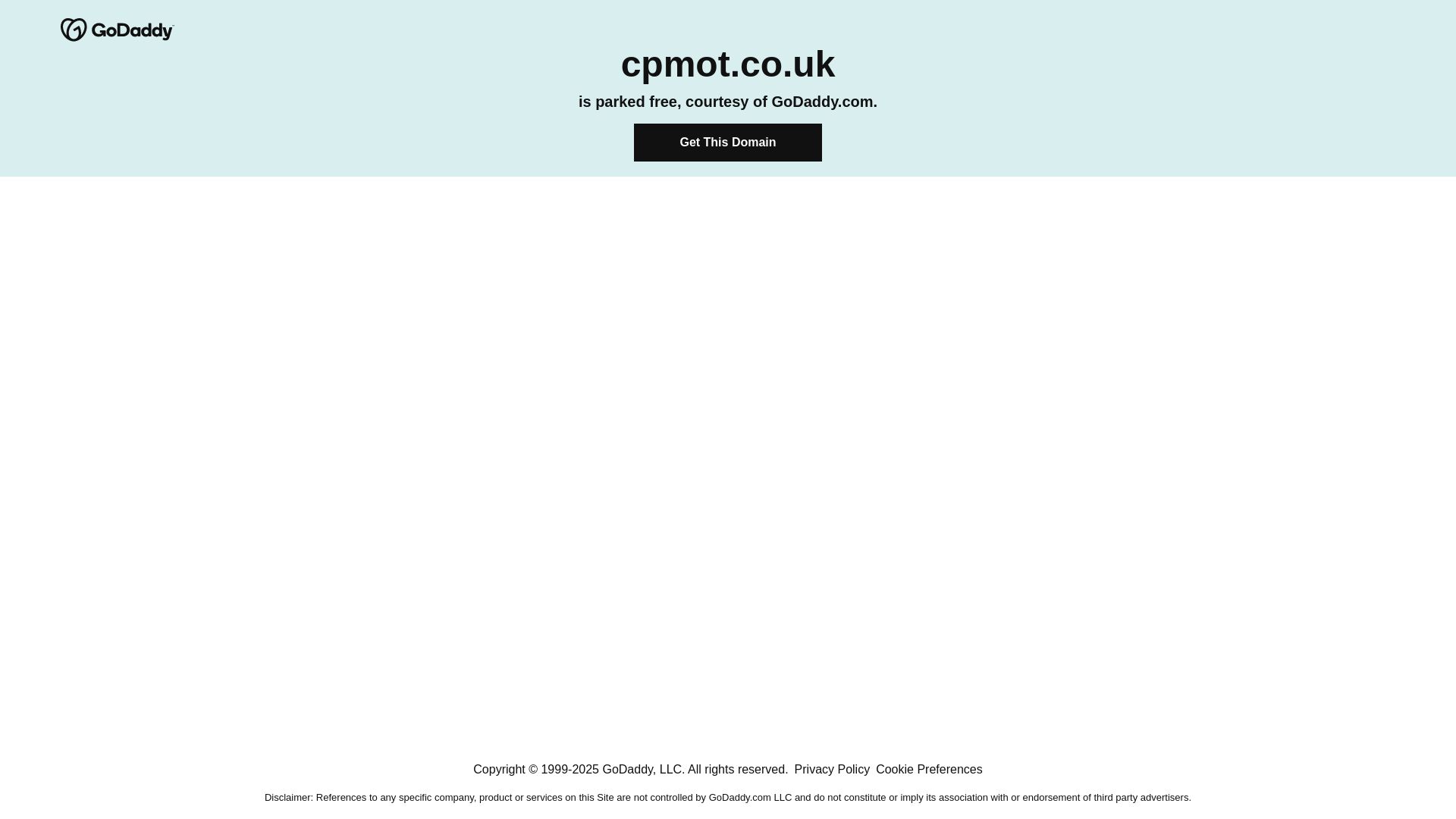 État du site web cpmot.co.uk est   EN LIGNE
