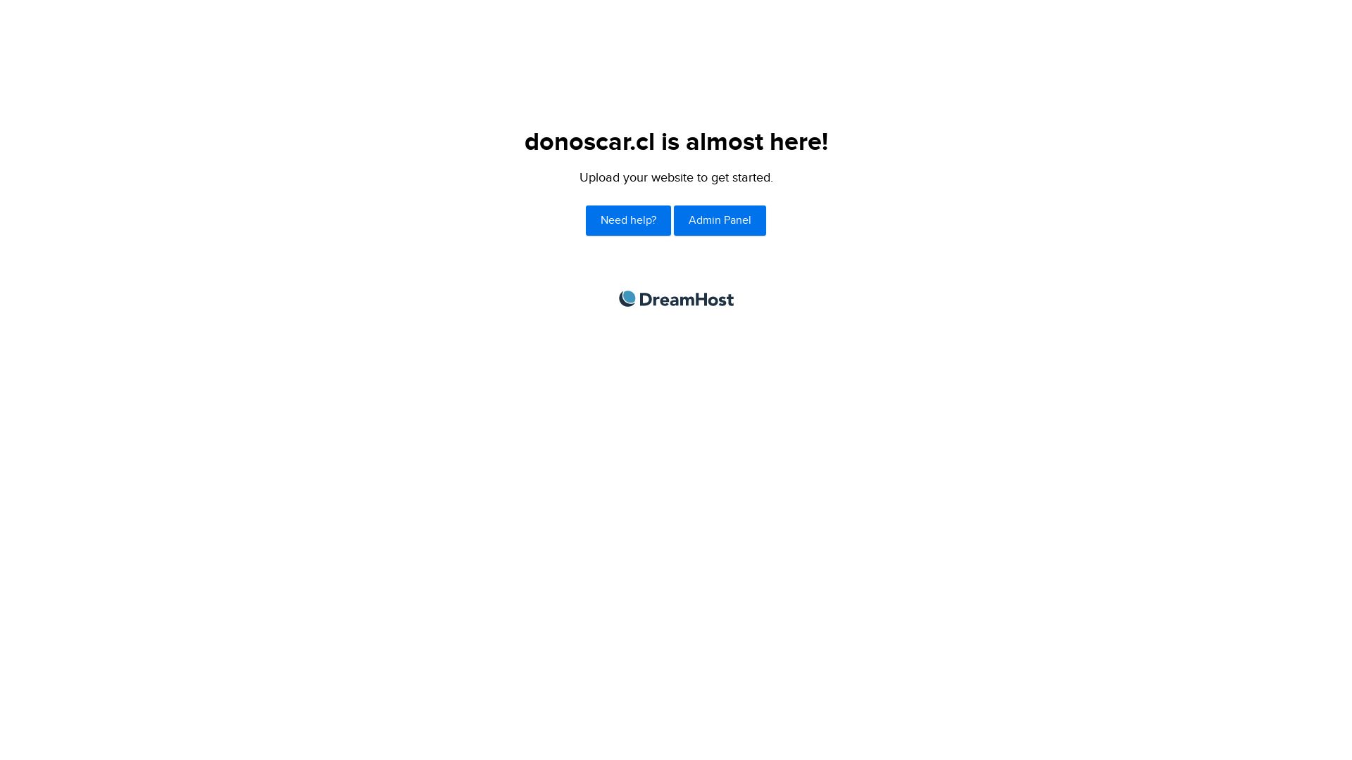 État du site web donoscar.cl est   EN LIGNE