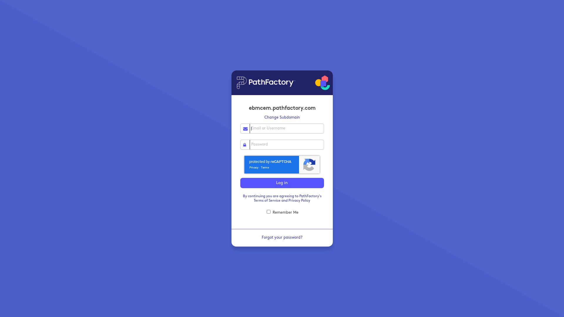 État du site web ebmcem.pathfactory.com est   EN LIGNE