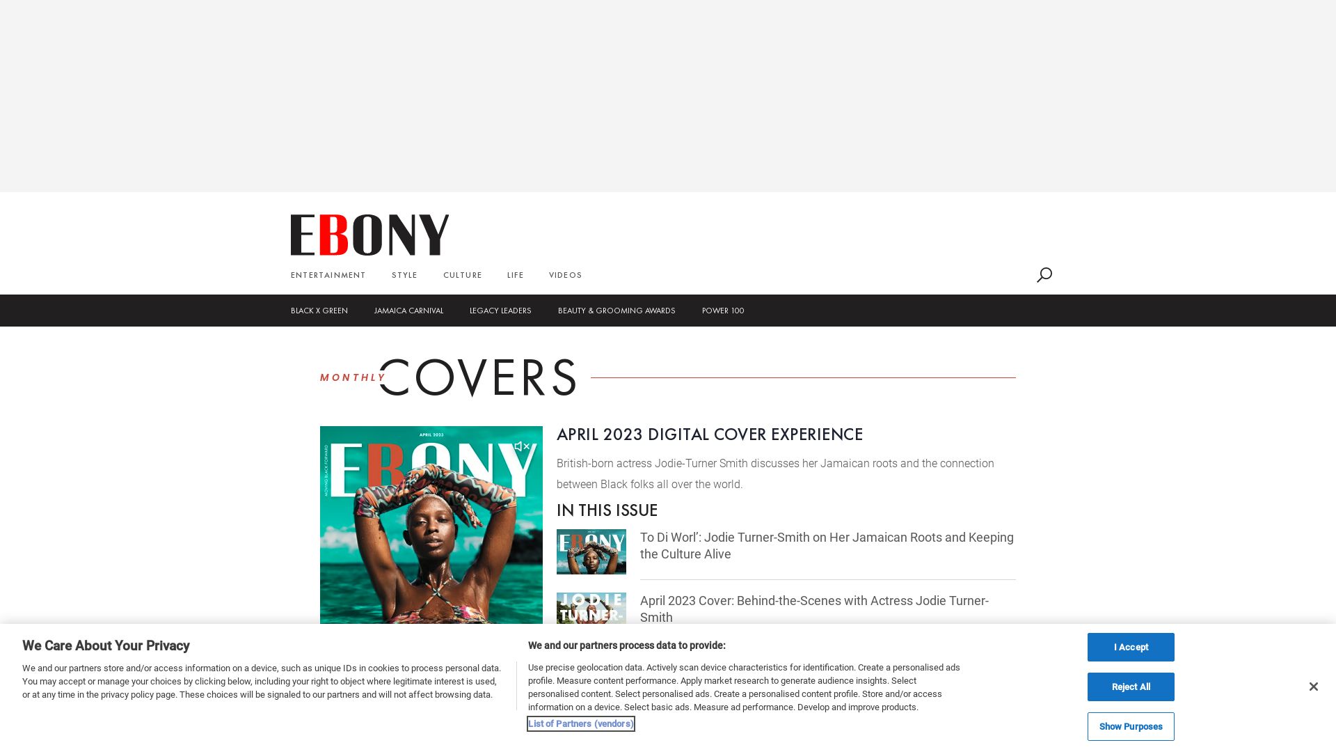 État du site web ebony.com est   EN LIGNE