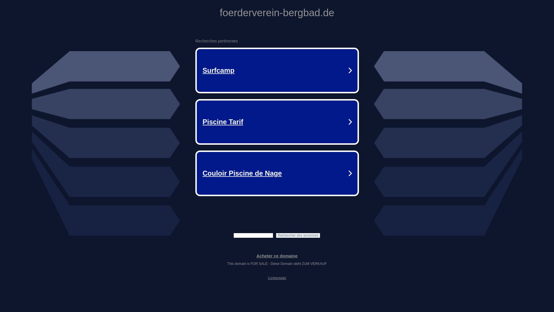 État du site web foerderverein-bergbad.de est   EN LIGNE