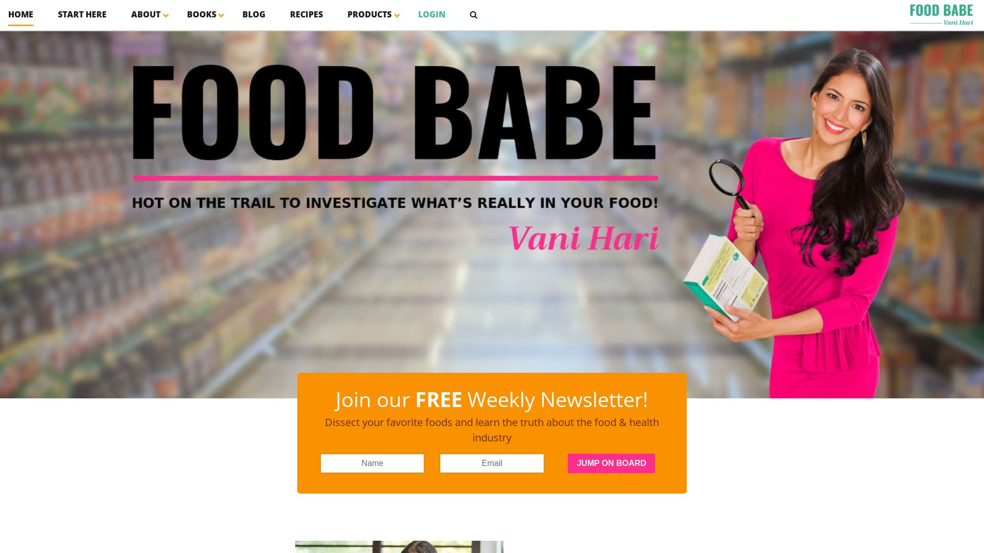 État du site web foodbabe.com est   EN LIGNE