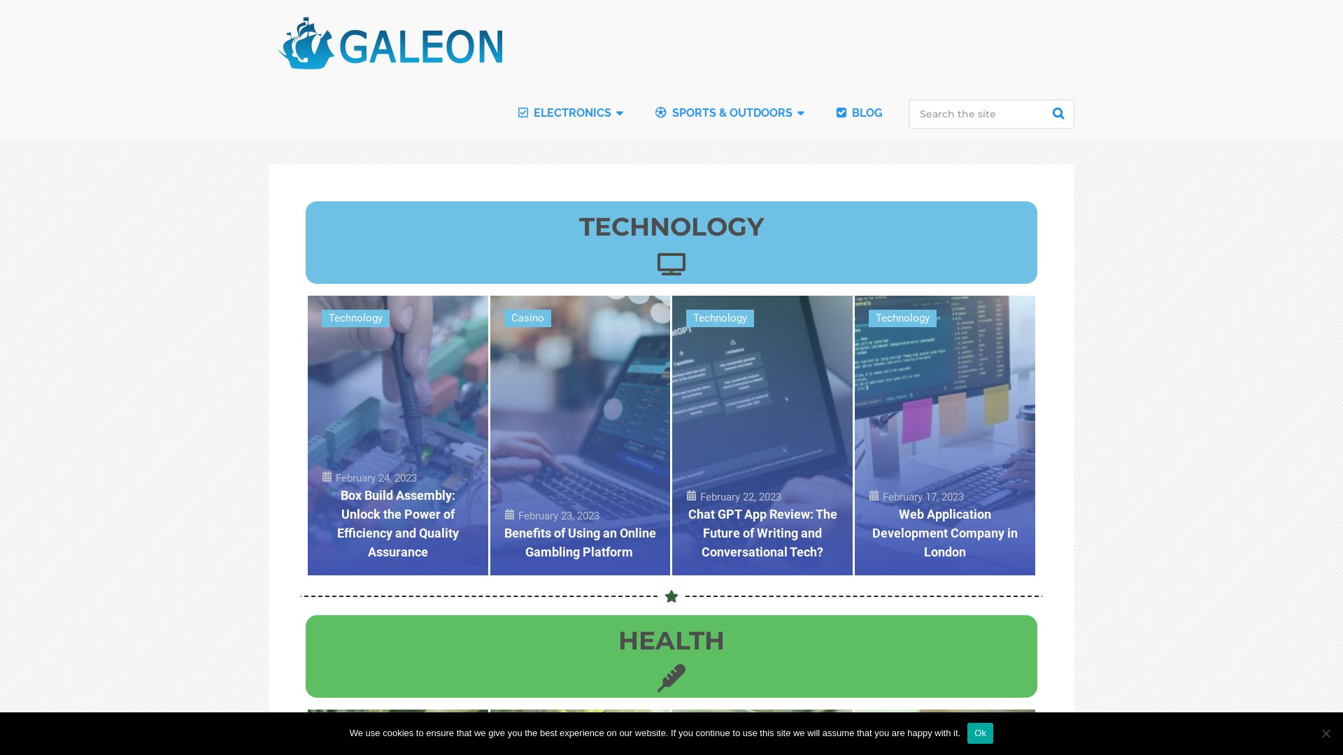 État du site web galeon.com est   EN LIGNE