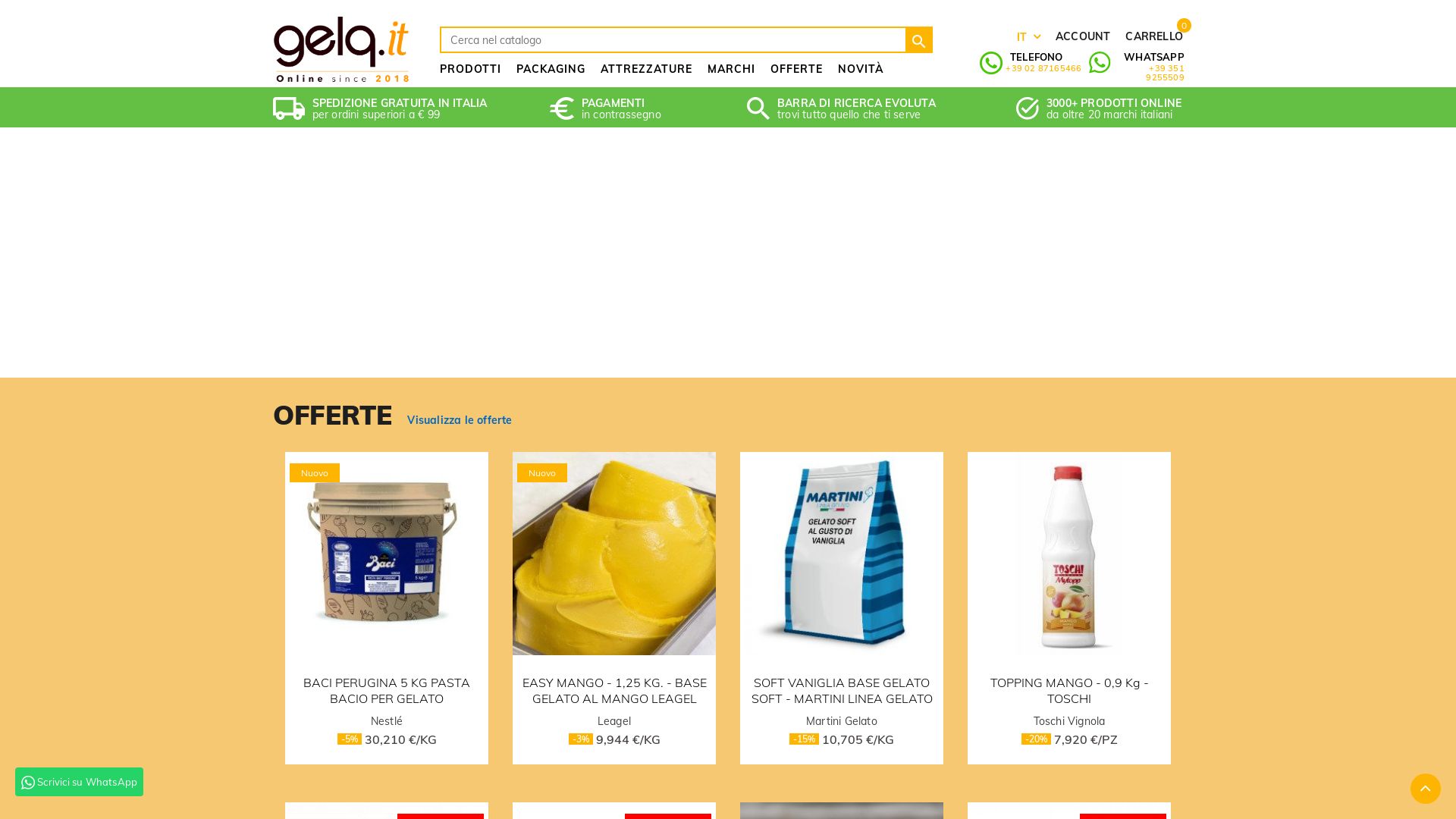 État du site web gelq.it est   EN LIGNE