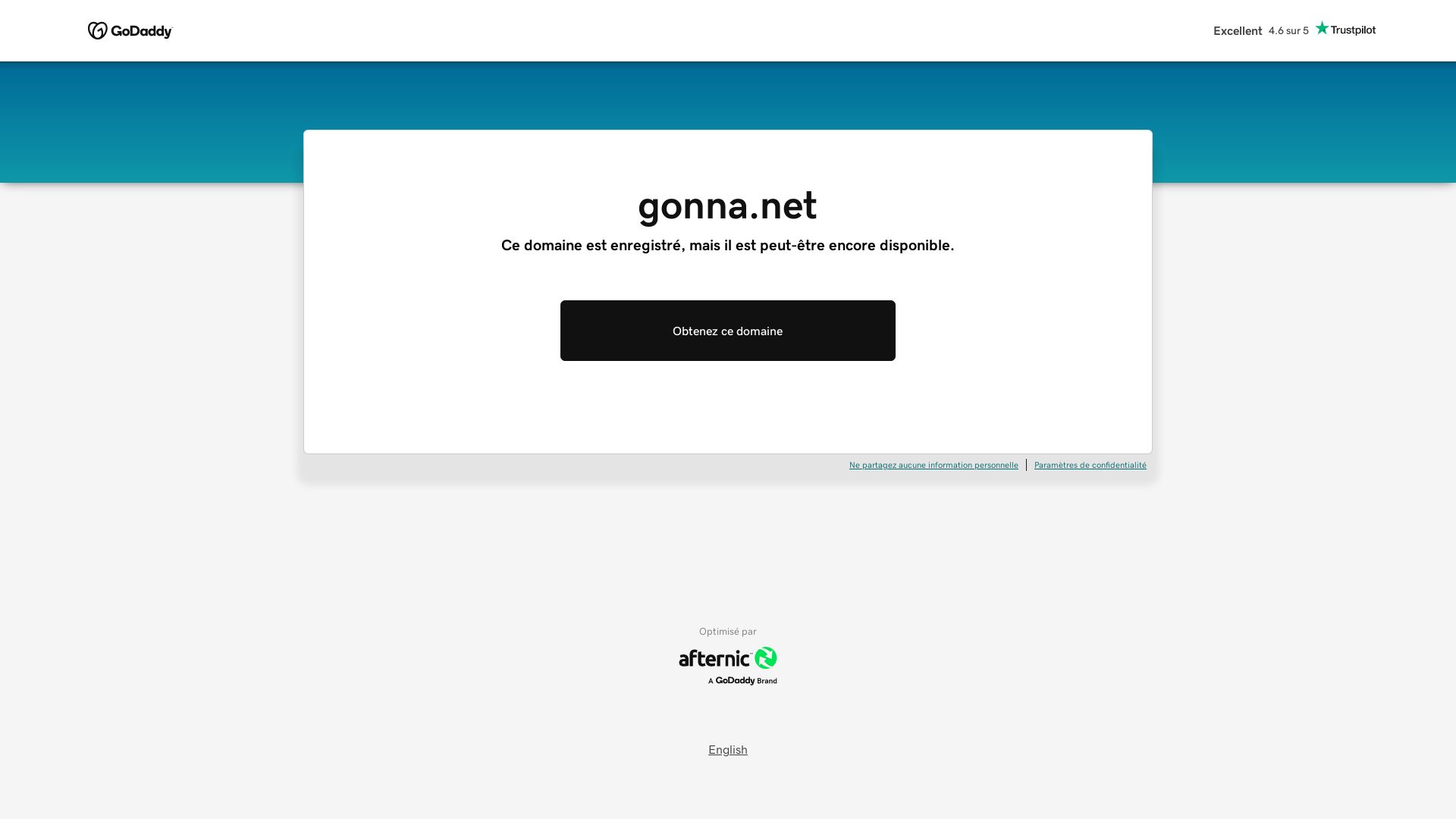 État du site web gonna.net est   EN LIGNE