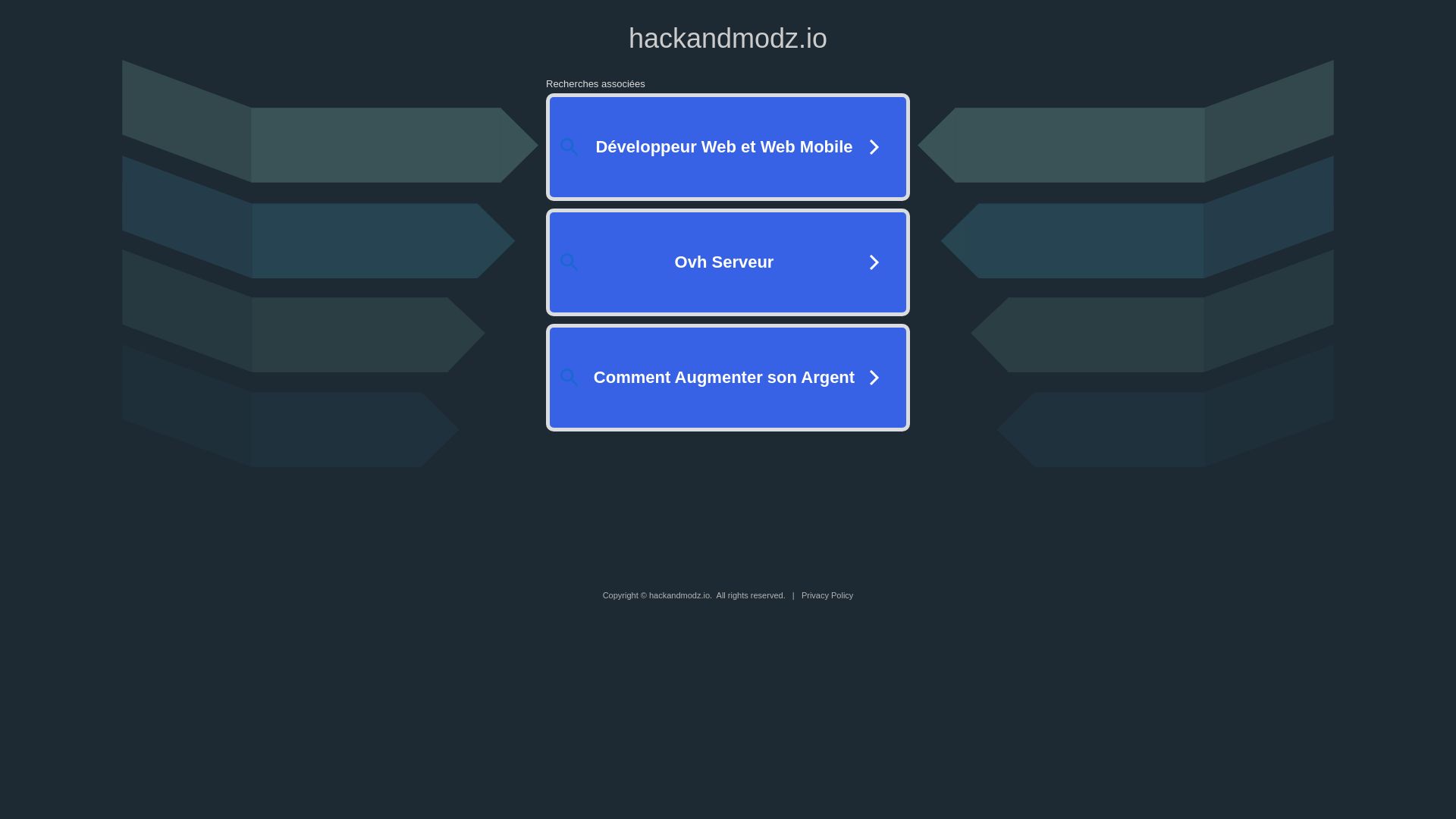 État du site web hackandmodz.io est   EN LIGNE
