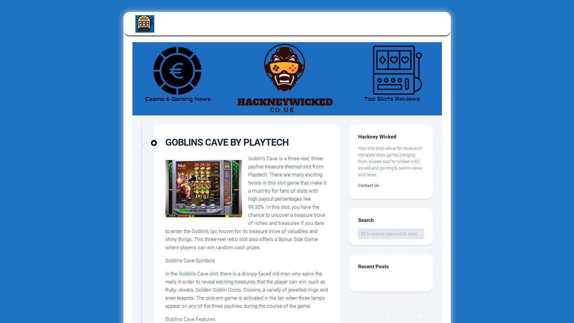 État du site web hackneywicked.co.uk est   EN LIGNE
