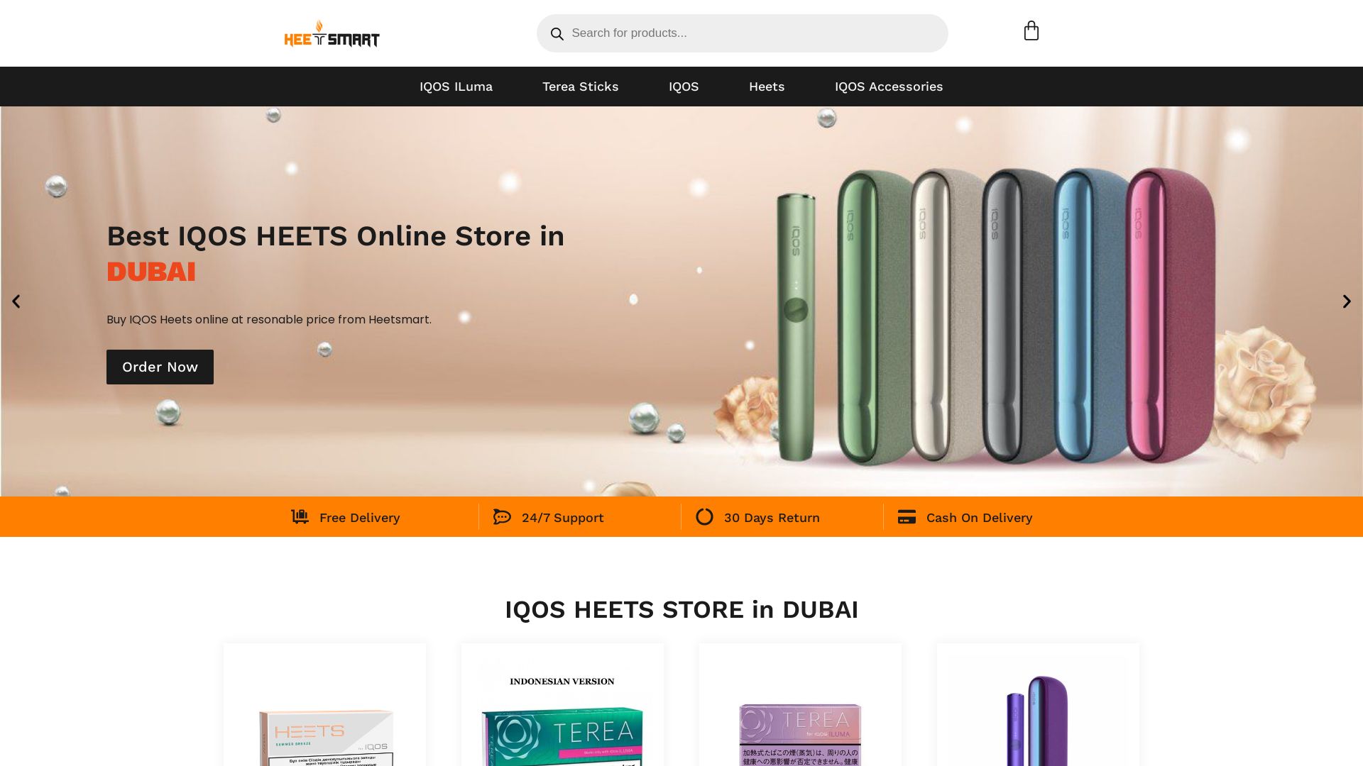 État du site web heetsmart.ae est   EN LIGNE