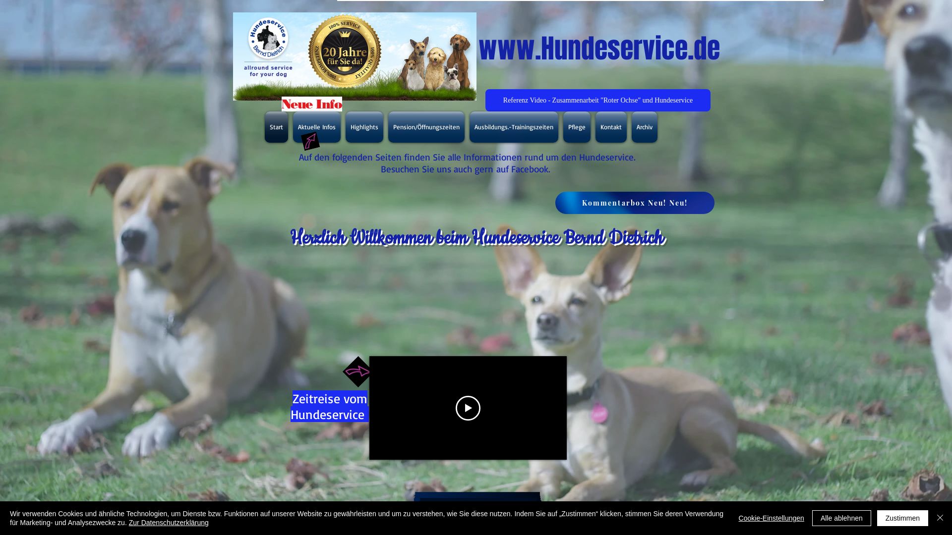 État du site web hundeservice.de est   EN LIGNE