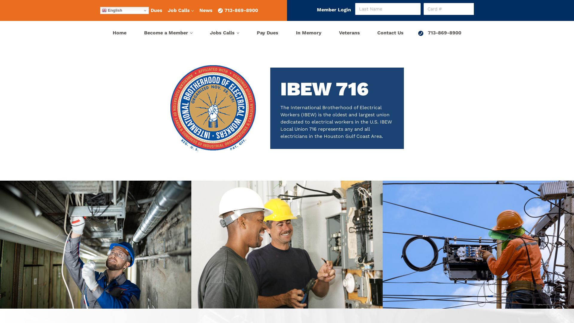 État du site web ibew716.net est   EN LIGNE