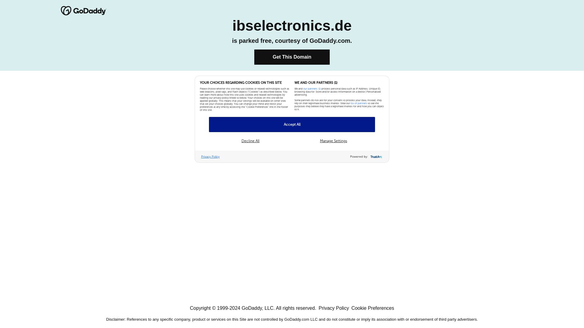 État du site web ibselectronics.de est   EN LIGNE