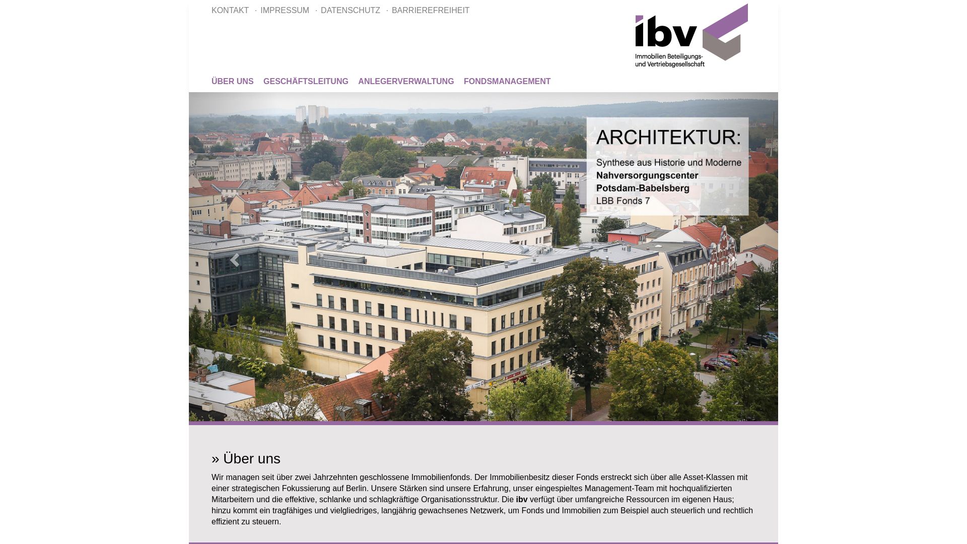État du site web ibv.com est   EN LIGNE