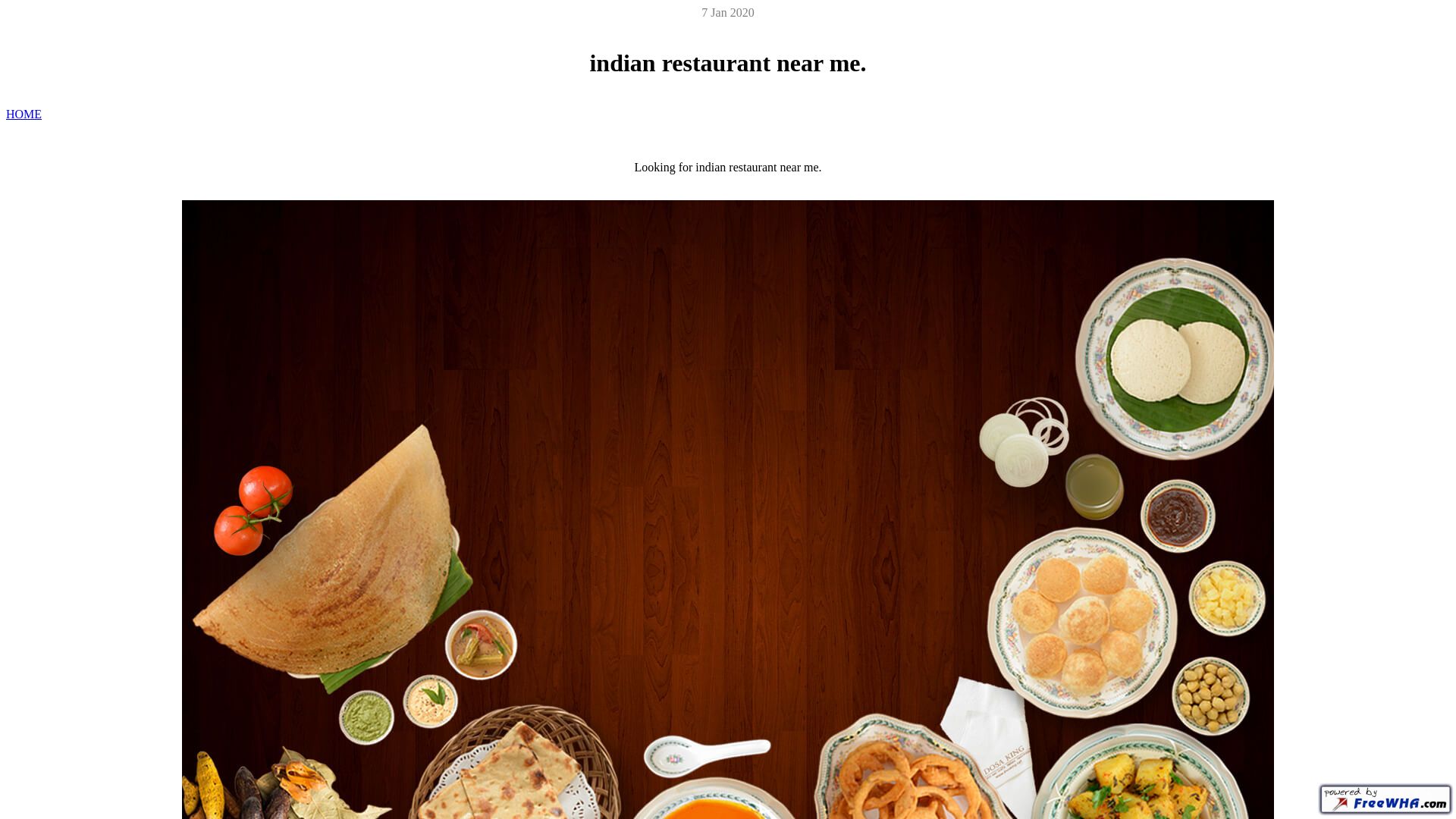État du site web indianrestaurantnearme.ueuo.com est   EN LIGNE