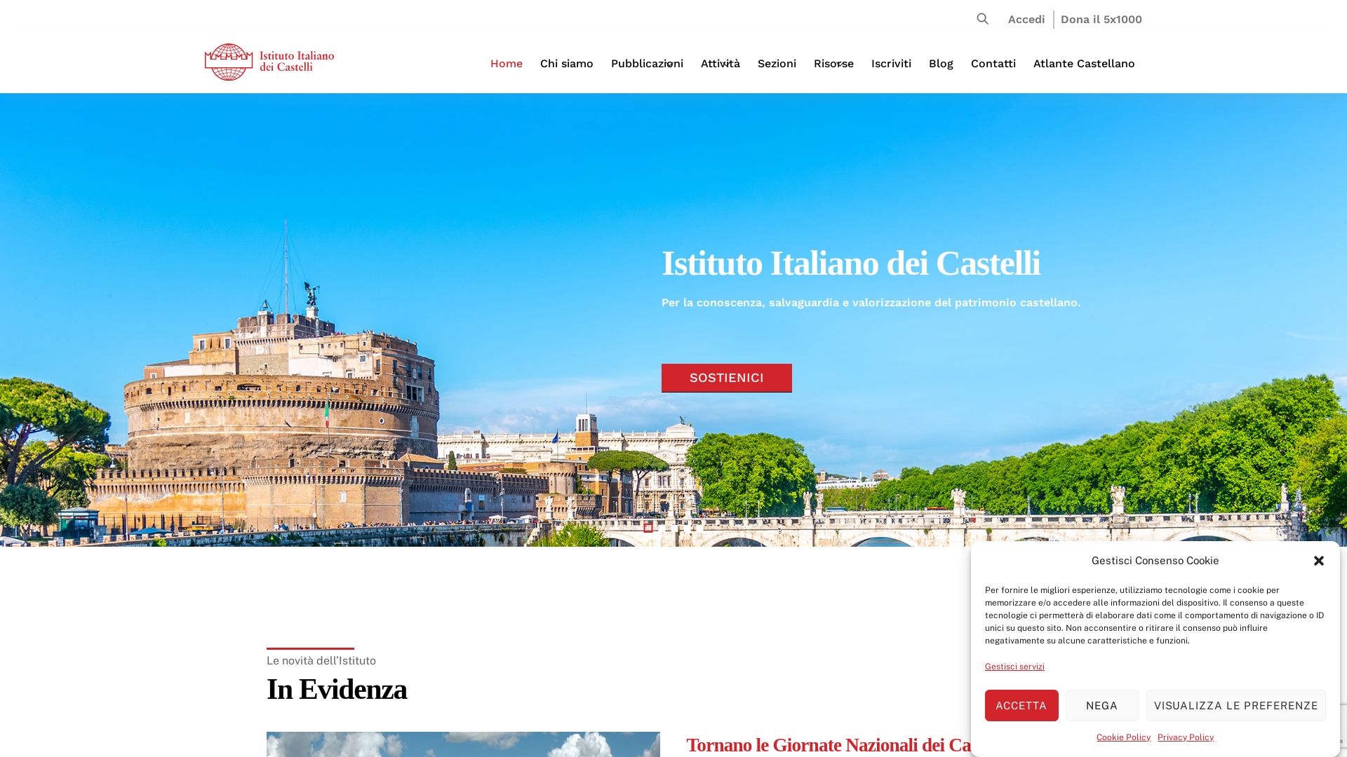 État du site web istitutoitalianocastelli.it est   EN LIGNE