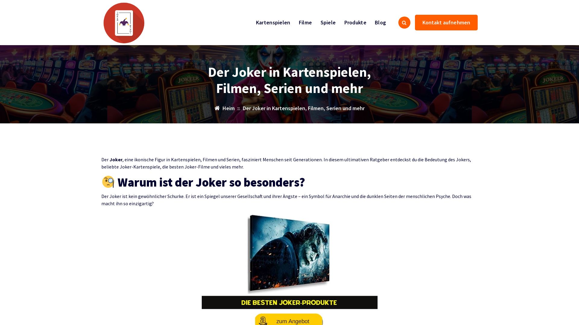 État du site web joker-agentur.de est   EN LIGNE