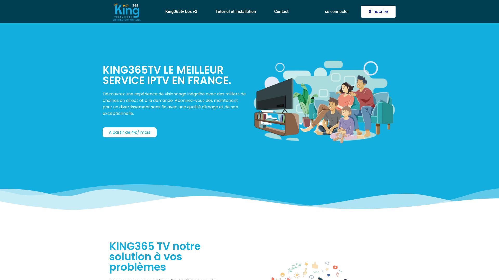 État du site web king365tv.cc est   EN LIGNE